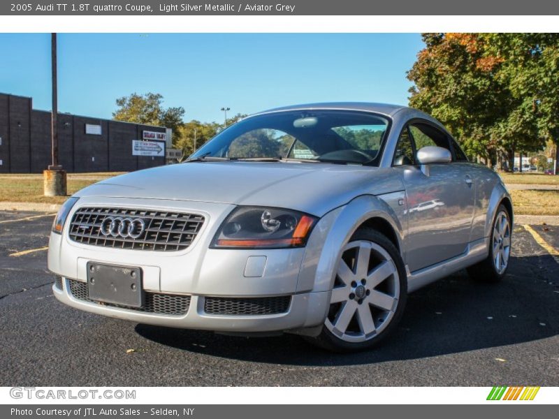 Light Silver Metallic / Aviator Grey 2005 Audi TT 1.8T quattro Coupe