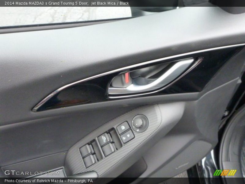 Jet Black Mica / Black 2014 Mazda MAZDA3 s Grand Touring 5 Door