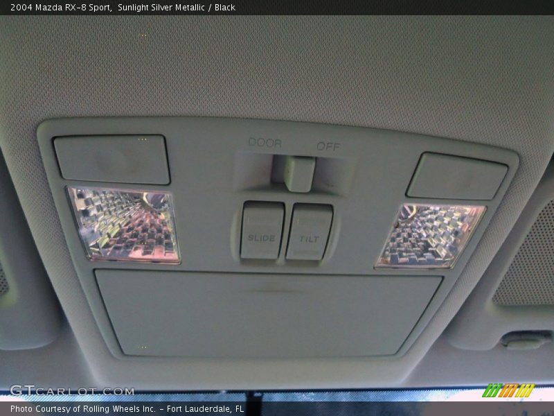 Sunlight Silver Metallic / Black 2004 Mazda RX-8 Sport