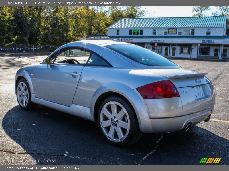 Light Silver Metallic / Aviator Grey 2005 Audi TT 1.8T quattro Coupe