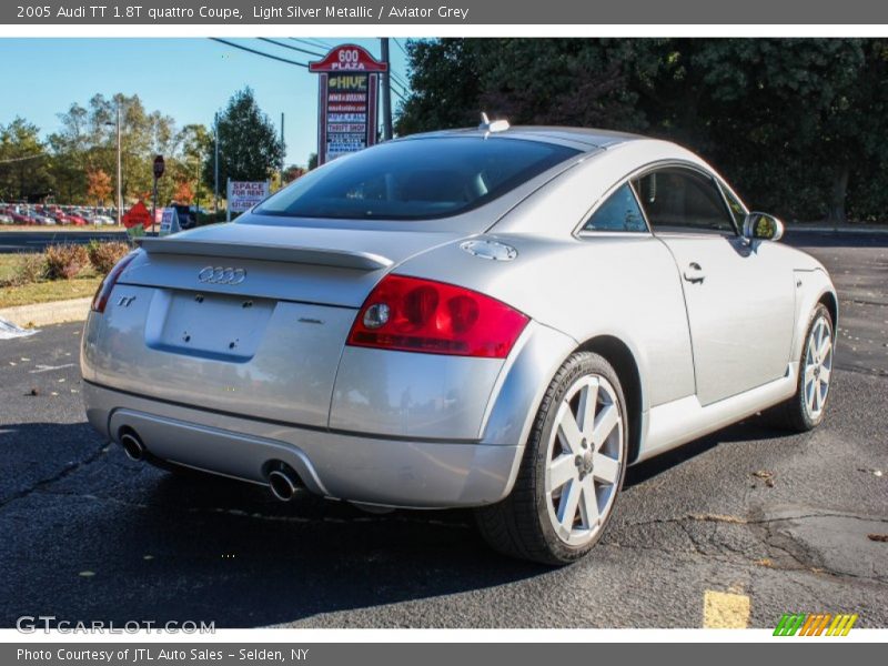 Light Silver Metallic / Aviator Grey 2005 Audi TT 1.8T quattro Coupe
