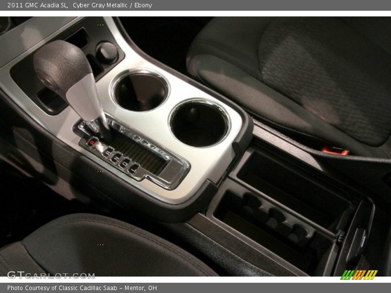 Cyber Gray Metallic / Ebony 2011 GMC Acadia SL