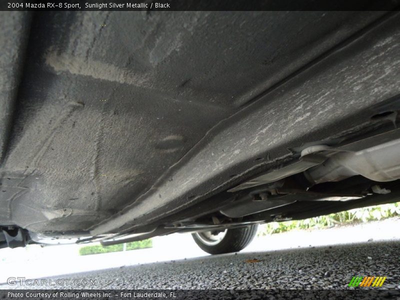 Sunlight Silver Metallic / Black 2004 Mazda RX-8 Sport