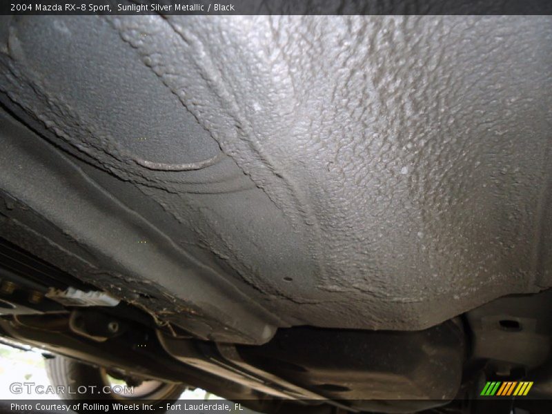 Sunlight Silver Metallic / Black 2004 Mazda RX-8 Sport