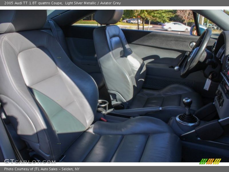 Light Silver Metallic / Aviator Grey 2005 Audi TT 1.8T quattro Coupe