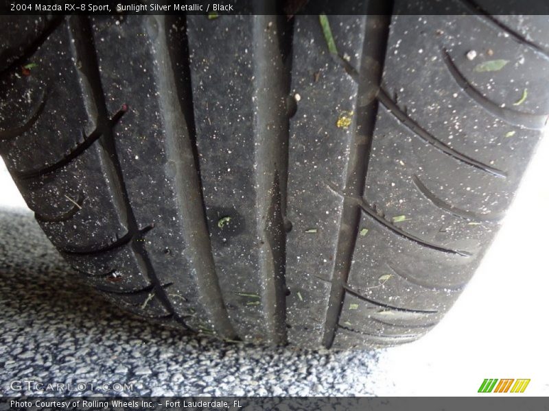 Sunlight Silver Metallic / Black 2004 Mazda RX-8 Sport