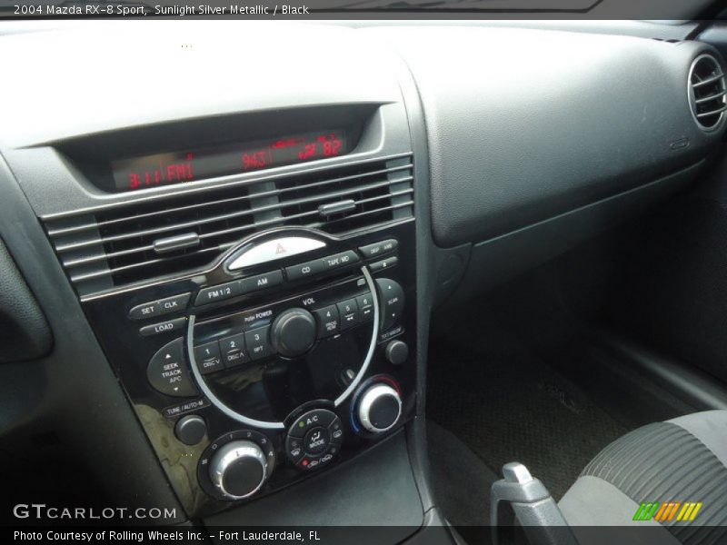 Sunlight Silver Metallic / Black 2004 Mazda RX-8 Sport