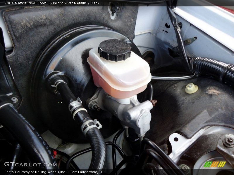 Sunlight Silver Metallic / Black 2004 Mazda RX-8 Sport