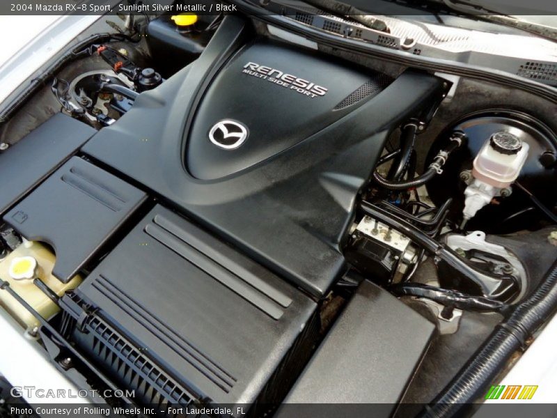 Sunlight Silver Metallic / Black 2004 Mazda RX-8 Sport