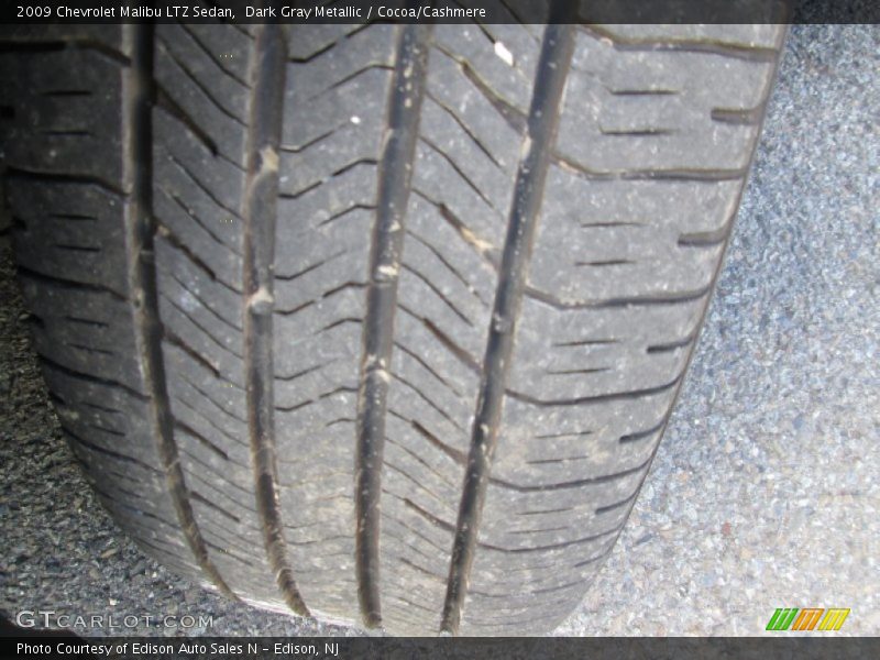 Dark Gray Metallic / Cocoa/Cashmere 2009 Chevrolet Malibu LTZ Sedan