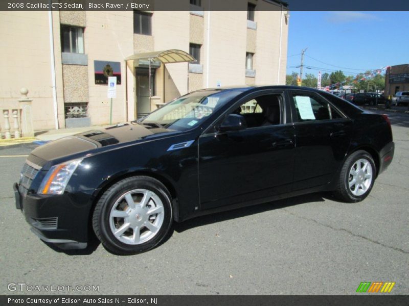 Black Raven / Ebony 2008 Cadillac CTS Sedan