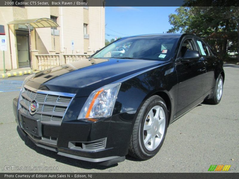 Black Raven / Ebony 2008 Cadillac CTS Sedan