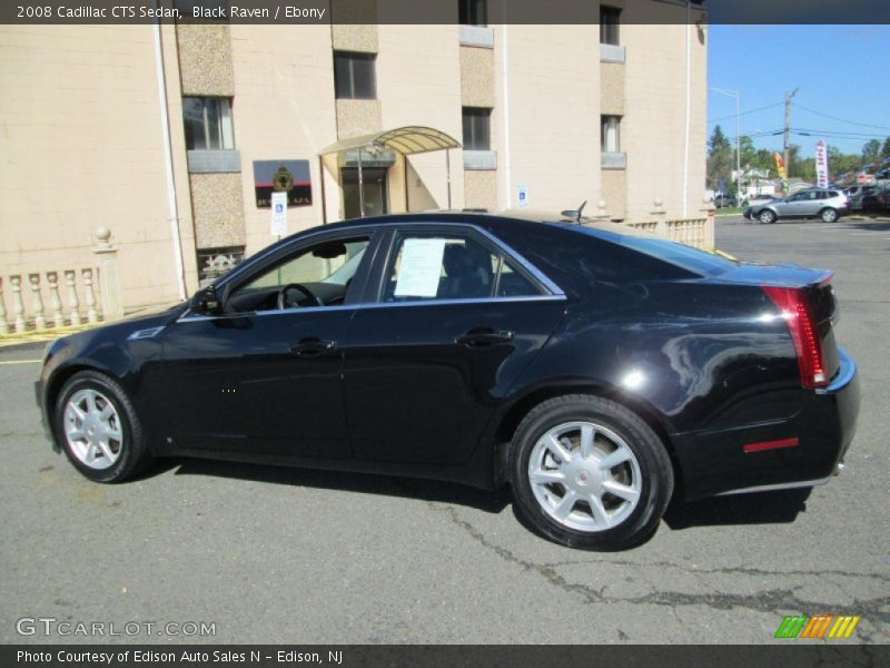 Black Raven / Ebony 2008 Cadillac CTS Sedan