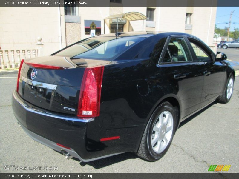 Black Raven / Ebony 2008 Cadillac CTS Sedan