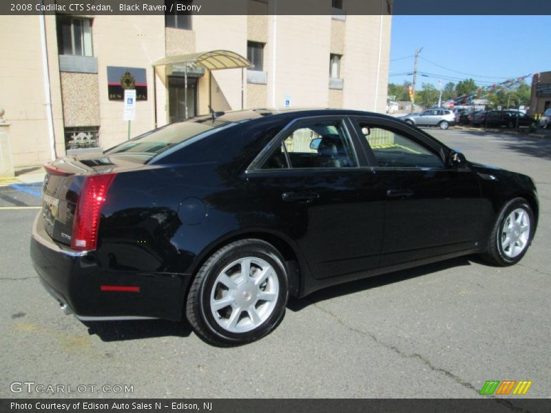 Black Raven / Ebony 2008 Cadillac CTS Sedan