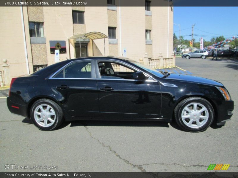 Black Raven / Ebony 2008 Cadillac CTS Sedan