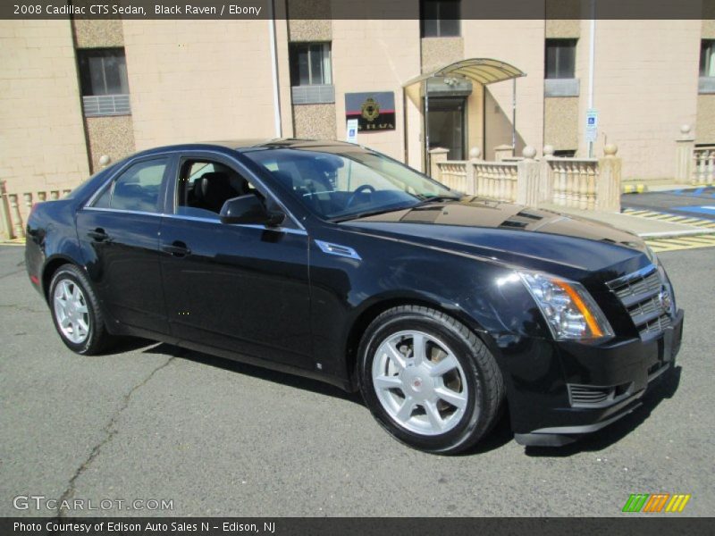 Black Raven / Ebony 2008 Cadillac CTS Sedan