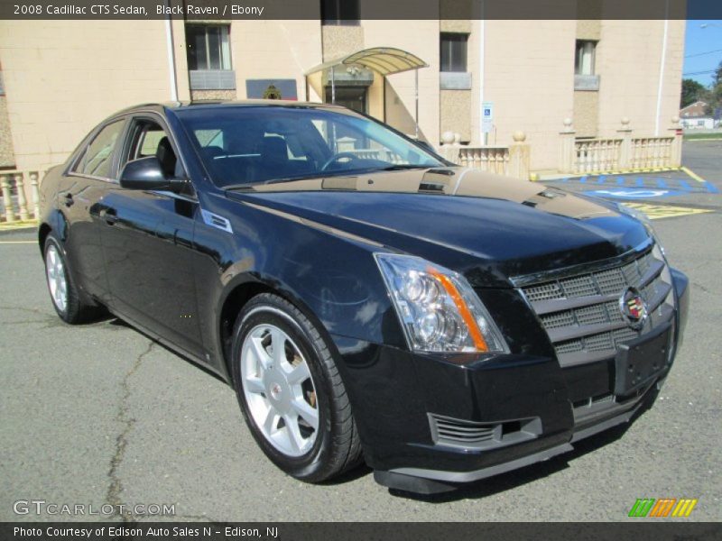 Black Raven / Ebony 2008 Cadillac CTS Sedan
