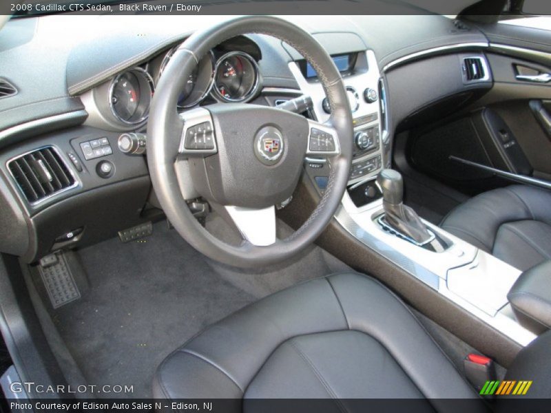 Black Raven / Ebony 2008 Cadillac CTS Sedan