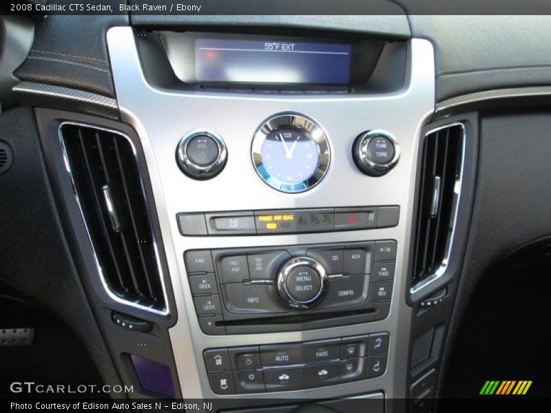 Black Raven / Ebony 2008 Cadillac CTS Sedan