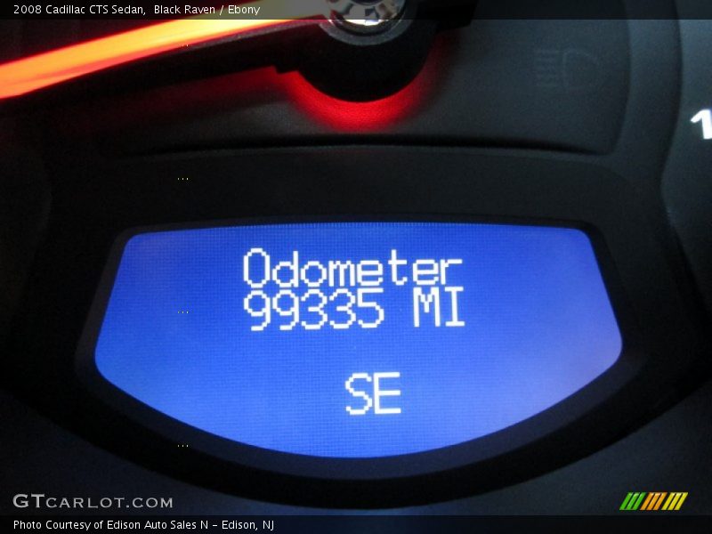 Black Raven / Ebony 2008 Cadillac CTS Sedan