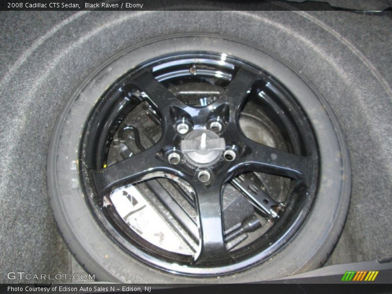 Black Raven / Ebony 2008 Cadillac CTS Sedan
