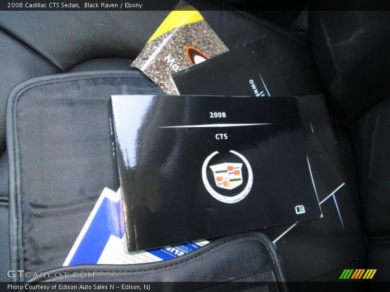 Black Raven / Ebony 2008 Cadillac CTS Sedan