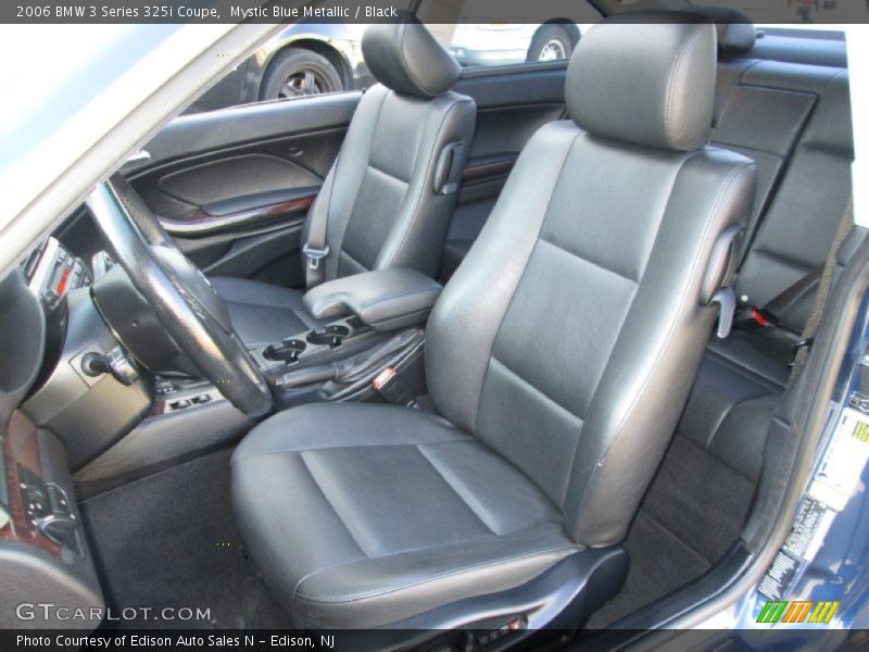 Mystic Blue Metallic / Black 2006 BMW 3 Series 325i Coupe