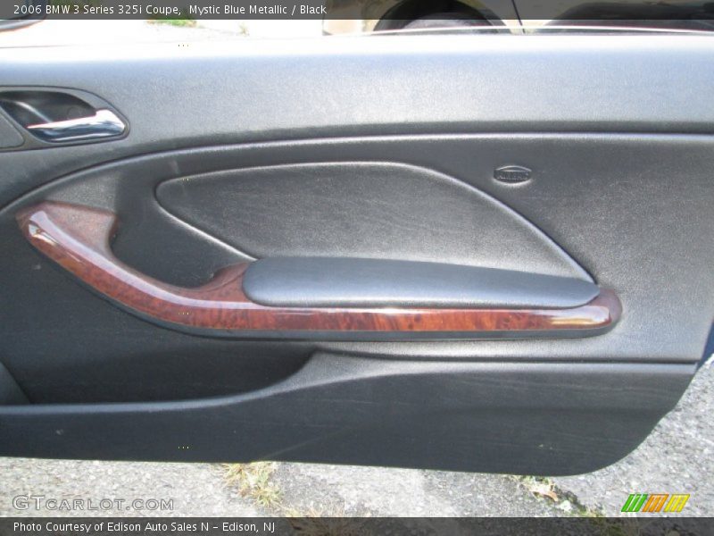 Mystic Blue Metallic / Black 2006 BMW 3 Series 325i Coupe