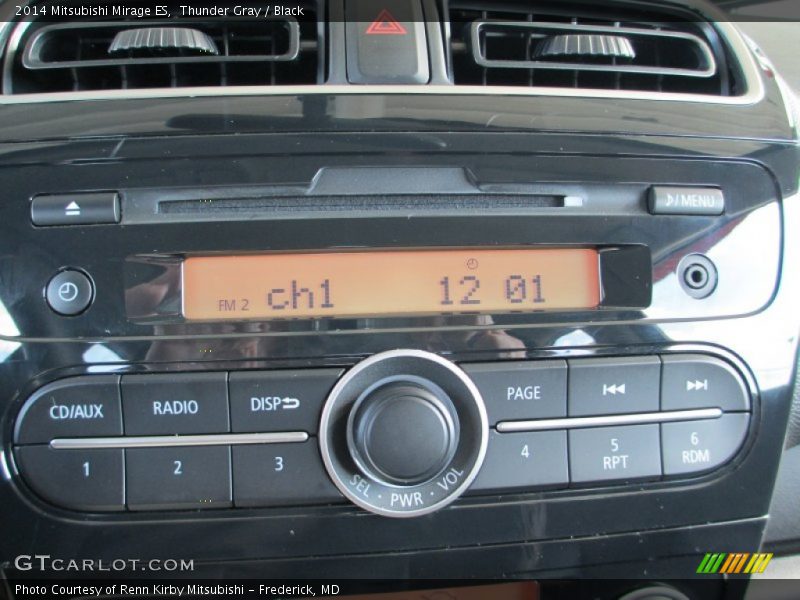 Audio System of 2014 Mirage ES