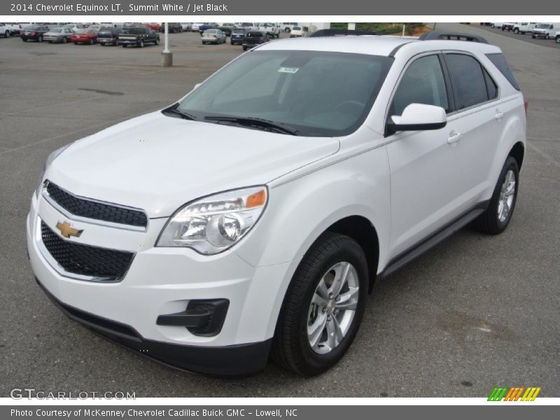 Summit White / Jet Black 2014 Chevrolet Equinox LT