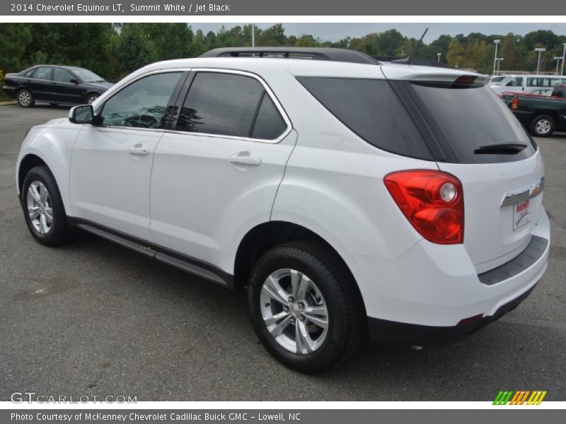 Summit White / Jet Black 2014 Chevrolet Equinox LT