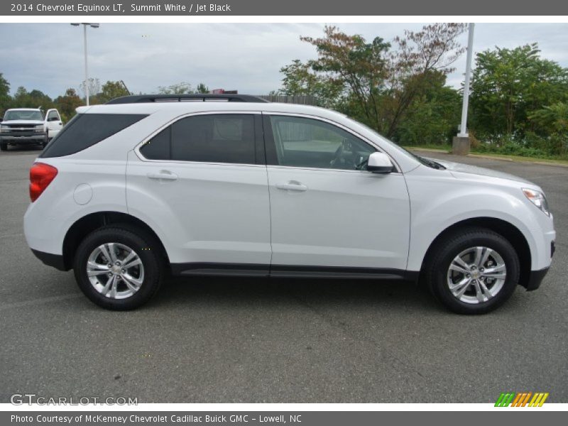 Summit White / Jet Black 2014 Chevrolet Equinox LT