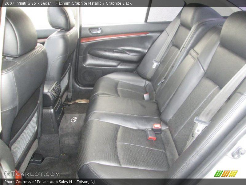 Platinum Graphite Metallic / Graphite Black 2007 Infiniti G 35 x Sedan