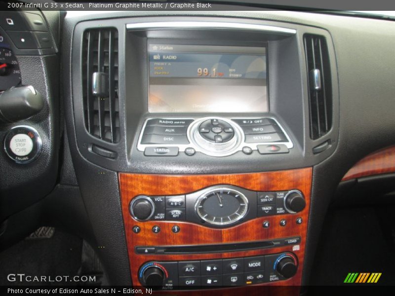 Platinum Graphite Metallic / Graphite Black 2007 Infiniti G 35 x Sedan