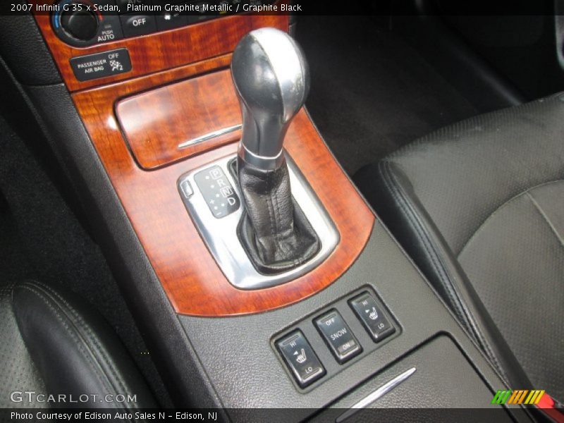 Platinum Graphite Metallic / Graphite Black 2007 Infiniti G 35 x Sedan