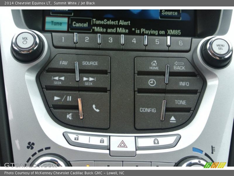 Summit White / Jet Black 2014 Chevrolet Equinox LT