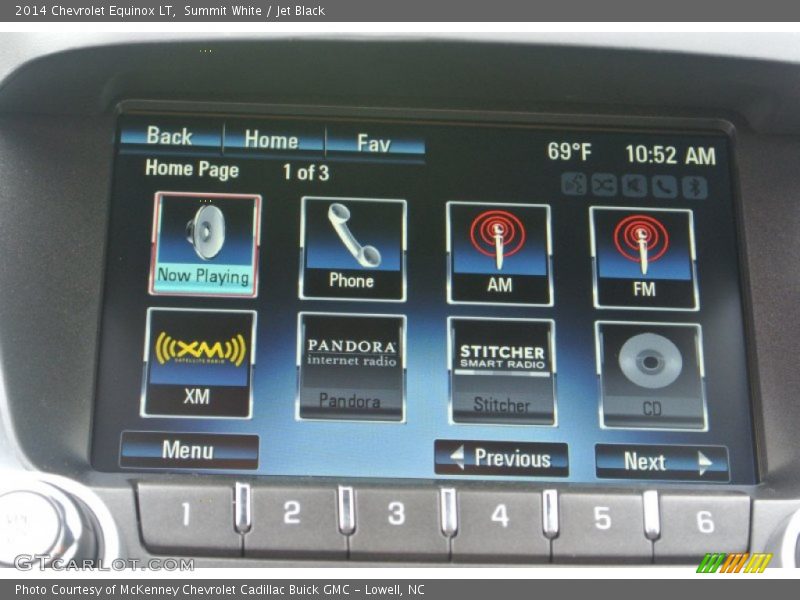 Summit White / Jet Black 2014 Chevrolet Equinox LT