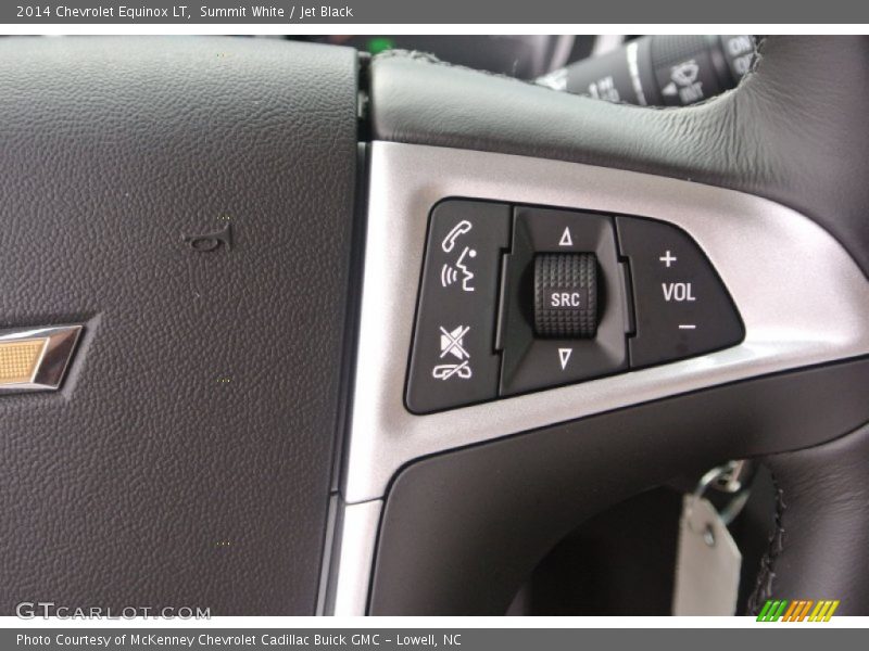 Summit White / Jet Black 2014 Chevrolet Equinox LT