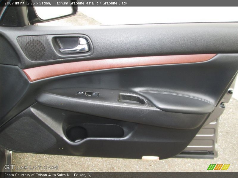 Platinum Graphite Metallic / Graphite Black 2007 Infiniti G 35 x Sedan