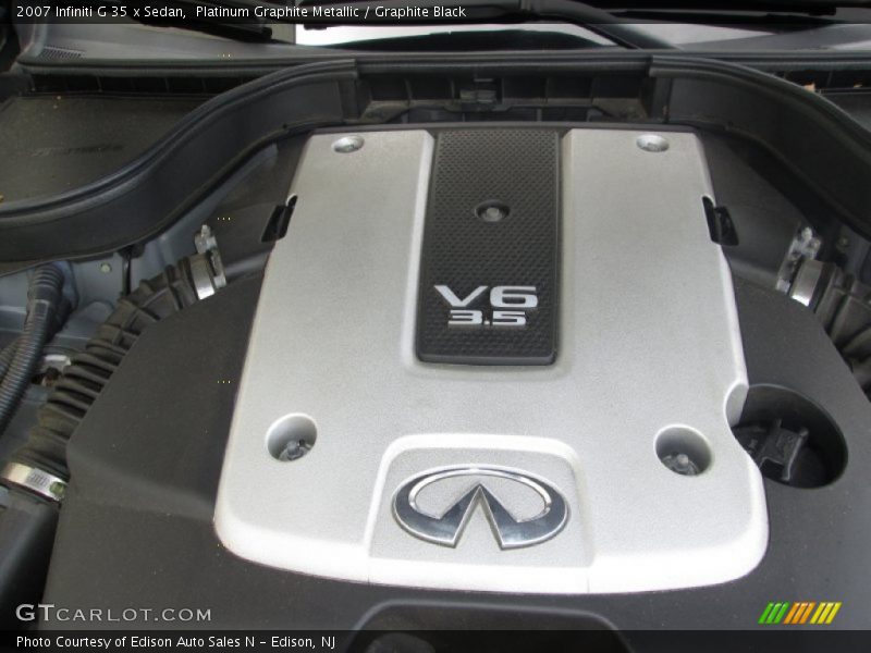 Platinum Graphite Metallic / Graphite Black 2007 Infiniti G 35 x Sedan