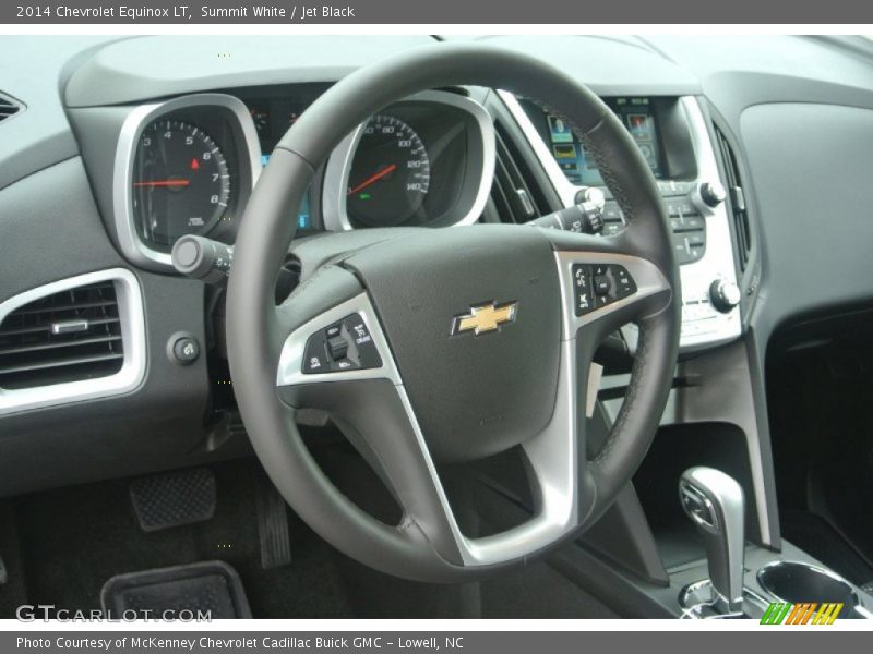 Summit White / Jet Black 2014 Chevrolet Equinox LT