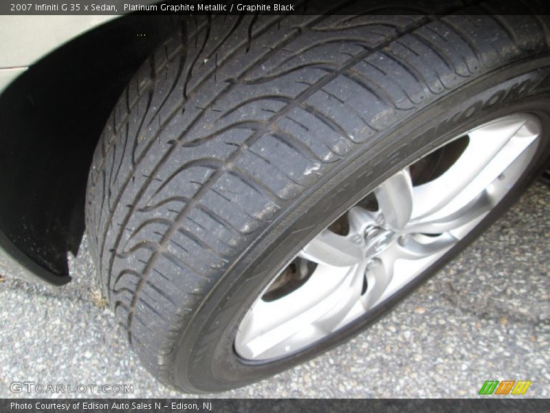 Platinum Graphite Metallic / Graphite Black 2007 Infiniti G 35 x Sedan
