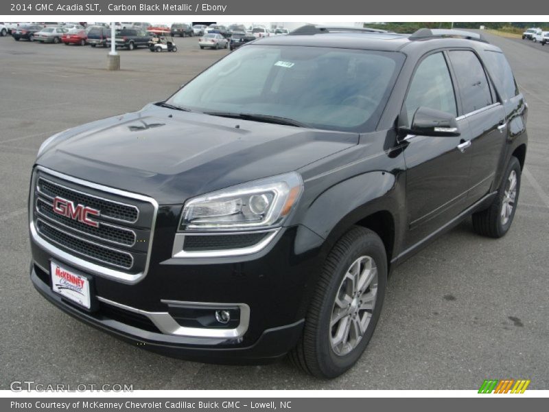 Carbon Black Metallic / Ebony 2014 GMC Acadia SLT