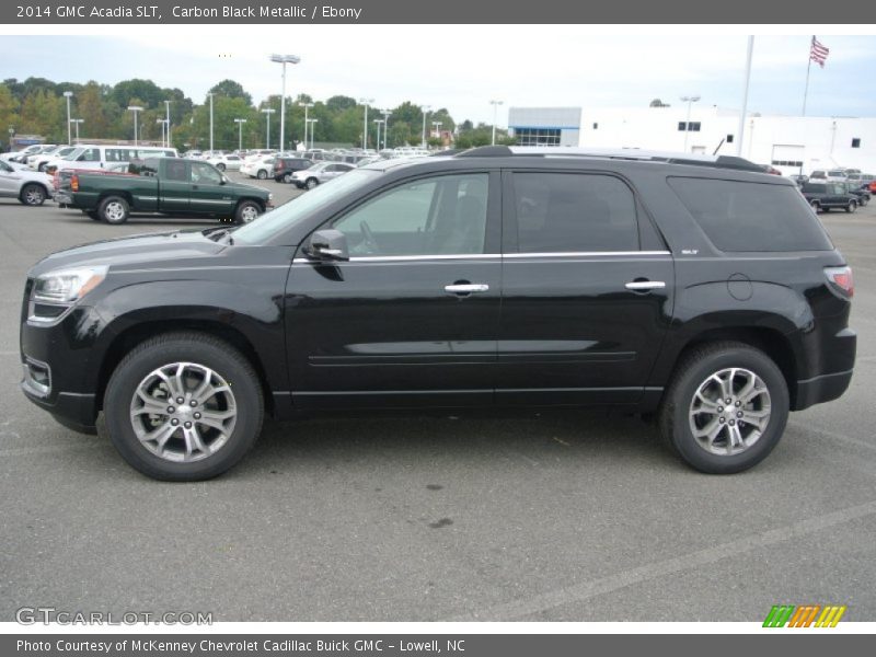 Carbon Black Metallic / Ebony 2014 GMC Acadia SLT