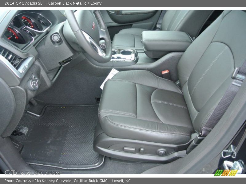 Carbon Black Metallic / Ebony 2014 GMC Acadia SLT