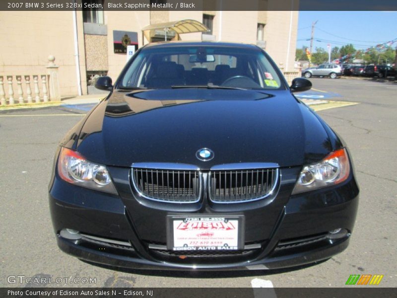 Black Sapphire Metallic / Black 2007 BMW 3 Series 328xi Sedan