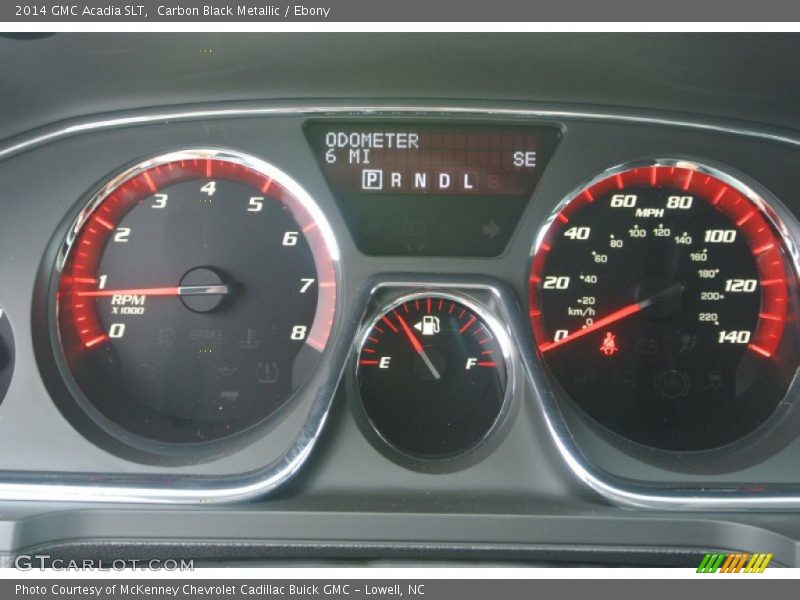 Carbon Black Metallic / Ebony 2014 GMC Acadia SLT