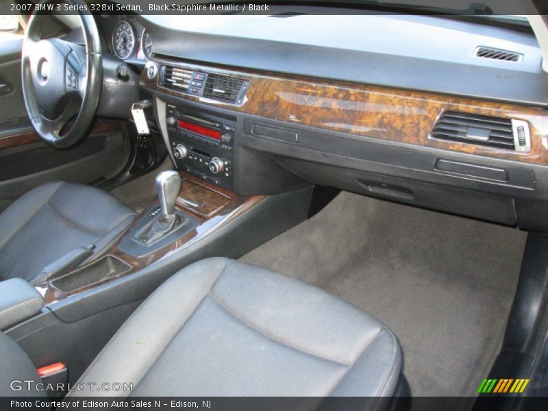 Black Sapphire Metallic / Black 2007 BMW 3 Series 328xi Sedan
