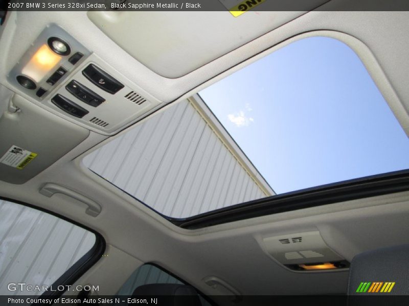 Black Sapphire Metallic / Black 2007 BMW 3 Series 328xi Sedan